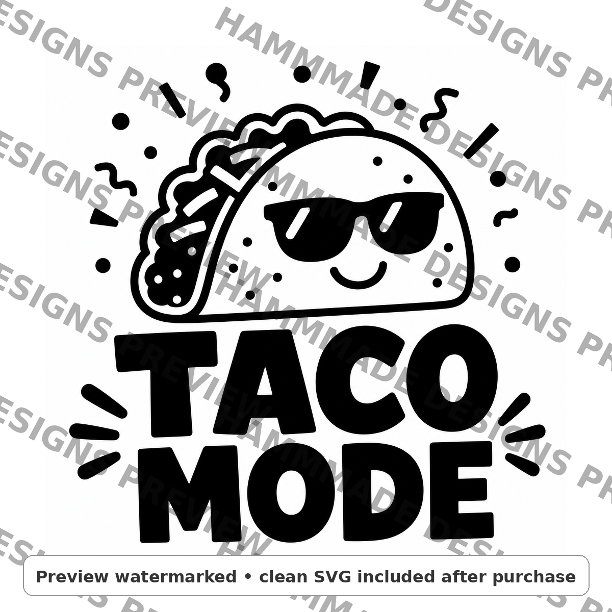 Taco Mode SVG